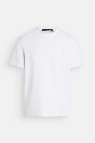 KARL LAGERFELD T-Shirt weiß