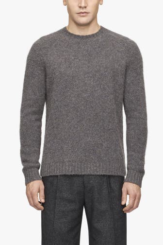 TIGER OF SWEDEN Wollmix-Pullover 'Adryan' grau