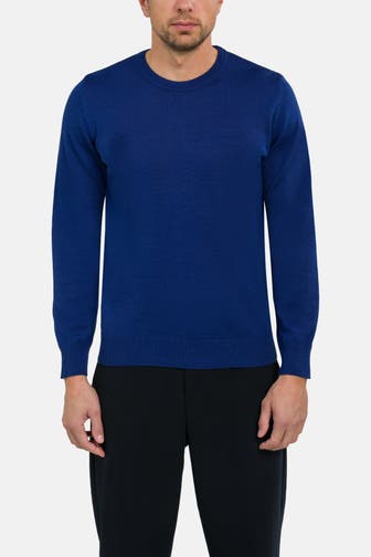 MAERZ MUENCHEN Wollpullover königsblau