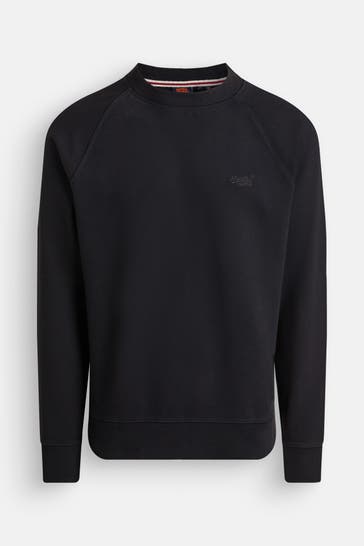 SUPERDRY Sweatshirt schwarz