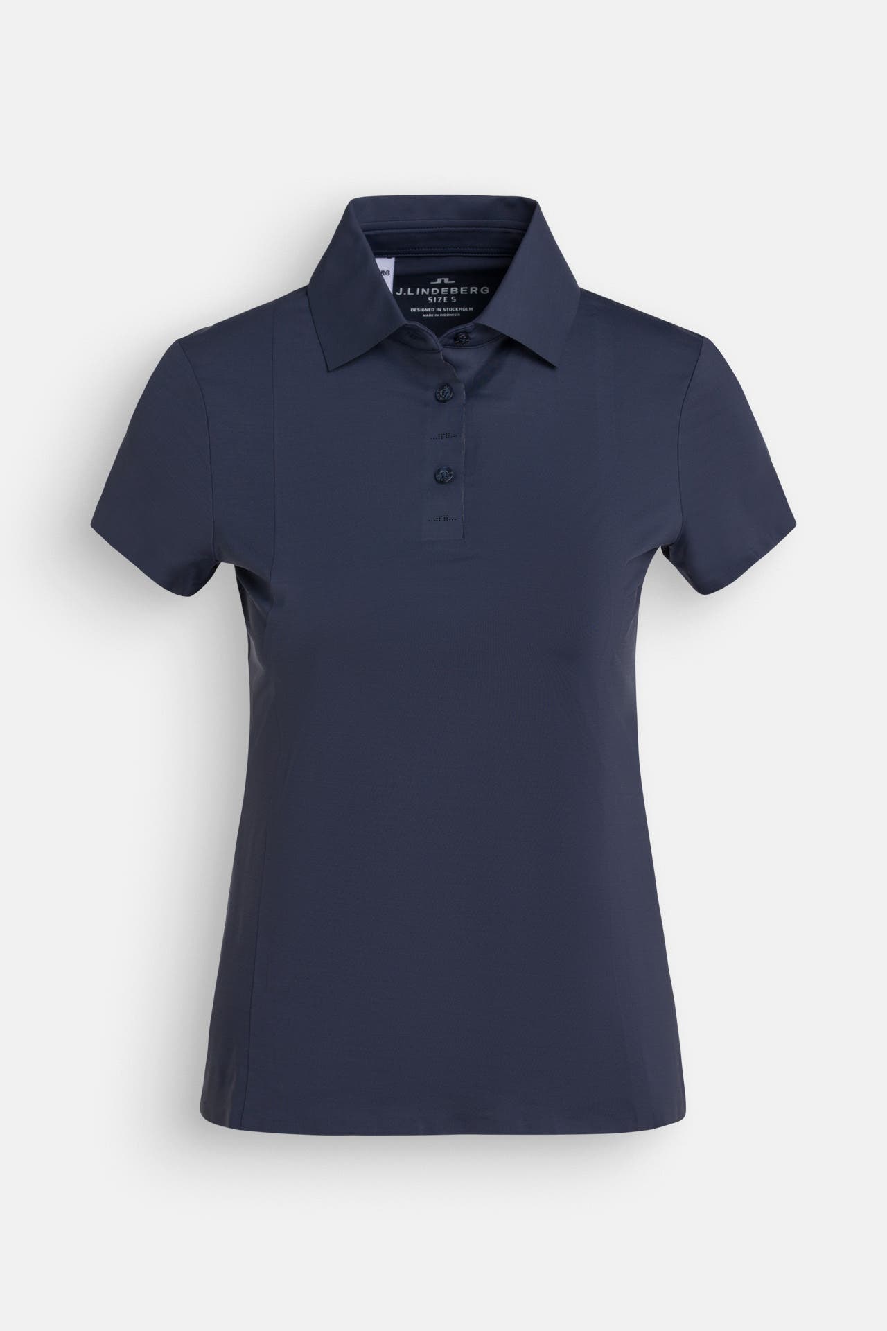 J.LINDEBERG SPORTSWEAR Funktions-Polo 'Lexa' graublau, Bild 1