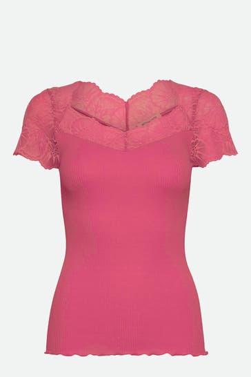 ROSEMUNDE Seidenmix-Shirt 'Beatha' pink