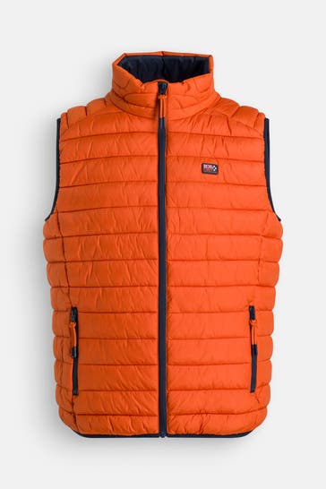 NEW ZEALAND AUCKLAND Steppweste orange