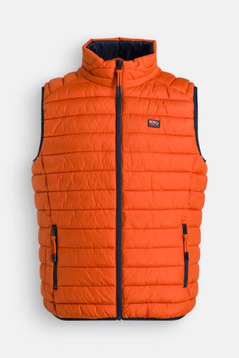 NEW ZEALAND AUCKLAND Steppweste orange