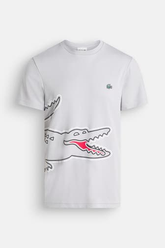 LACOSTE T-Shirt grau