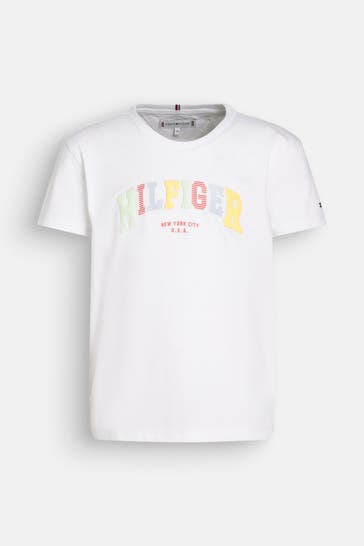 TOMMY HILFIGER T-Shirt weiß