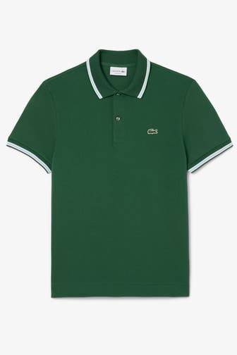 LACOSTE Polo-Shirt dunkelgrün