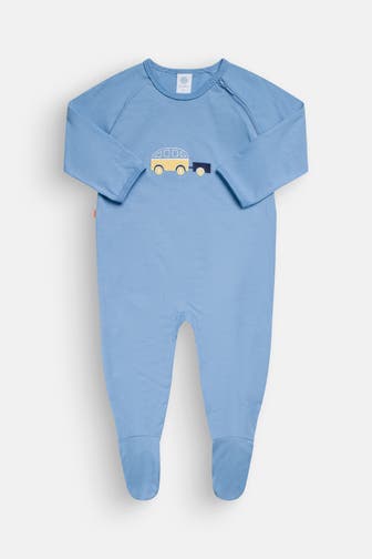 SANETTA Strampler hellblau