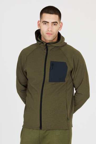 ENDURANCE Fleecejacke 'Deerto' oliv