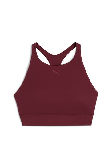 PUMA Sport-Bustier 'Shapeluxe' weinrot