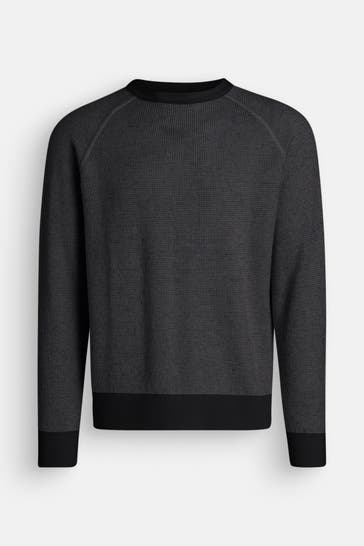 PHIL PETTER Wollmixpullover schwarz