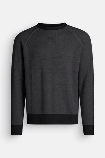 PHIL PETTER Wollmixpullover schwarz