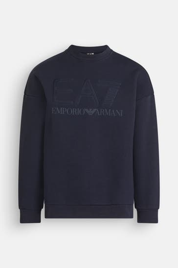EA7 Sweatshirt nachtblau