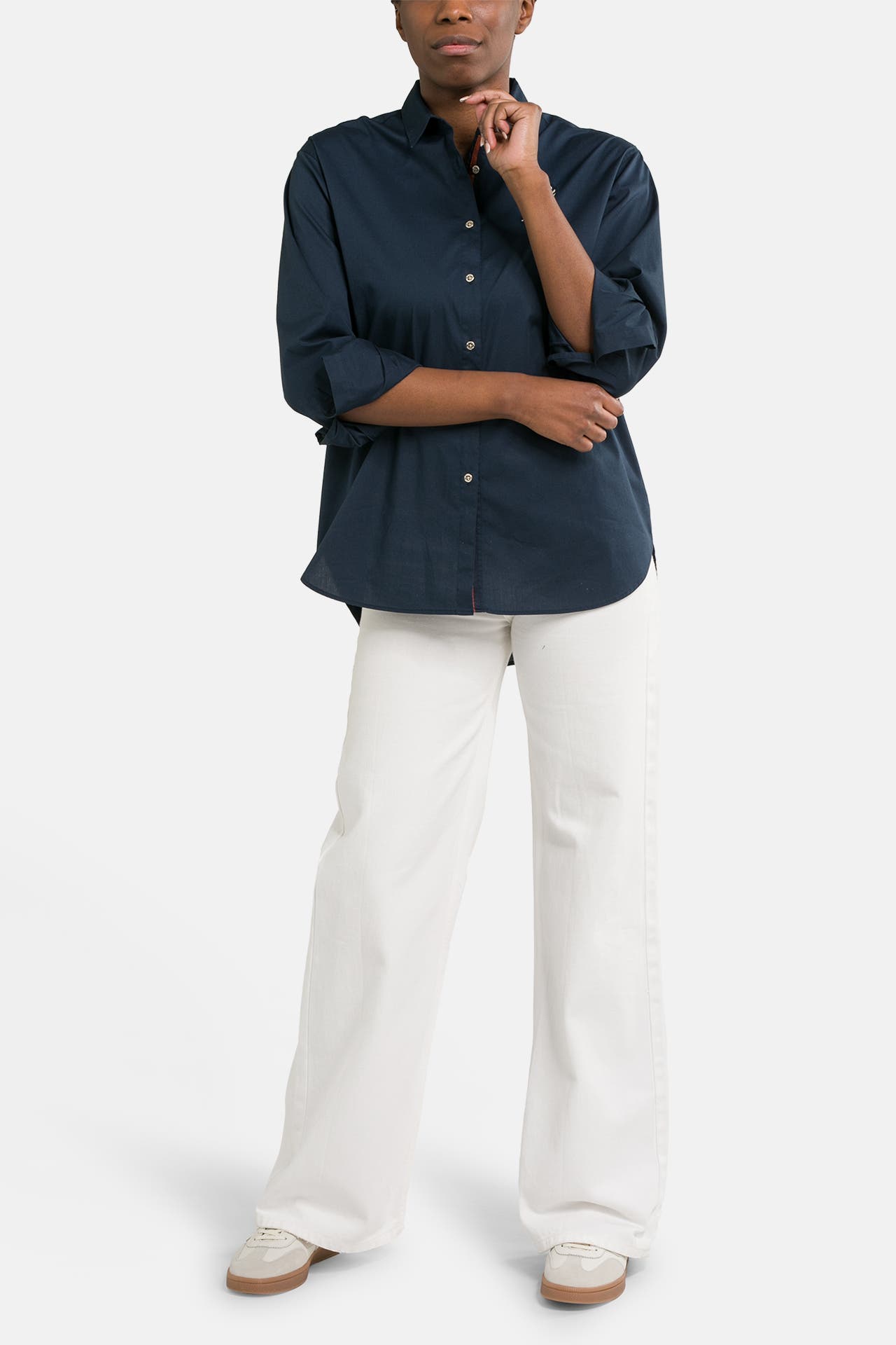 LA MARTINA Casual-Bluse 'Yarona' navy, Bild 1
