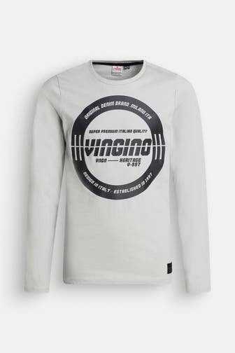 VINGINO Longsleeve 'Jacks' hellgrau