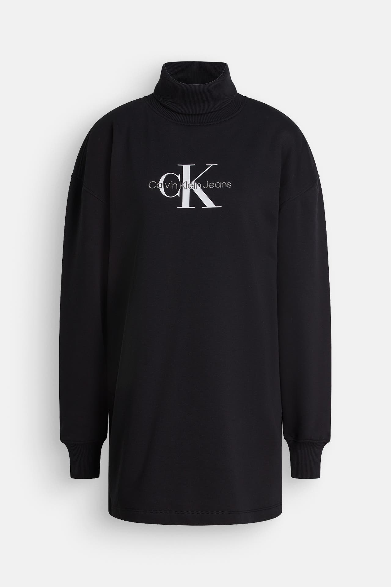CALVIN KLEIN Sweat-Kleid schwarz, Bild 1