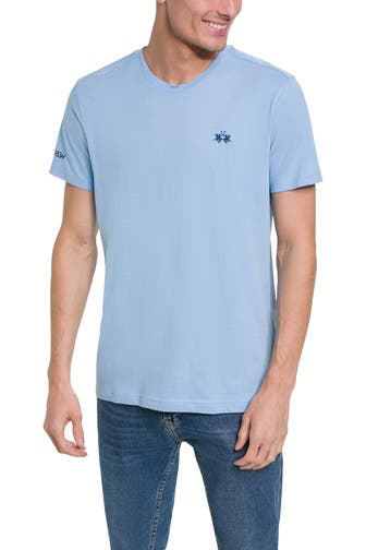 LA MARTINA T-Shirt hellblau