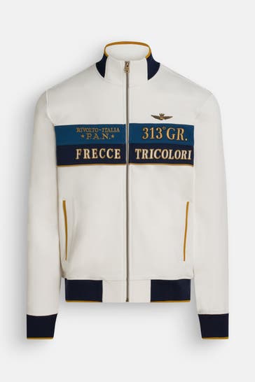 AERONAUTICA MILITARE Sweatjacke weiß