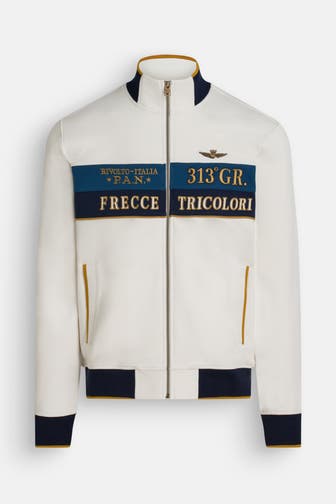 AERONAUTICA MILITARE Sweatjacke weiß