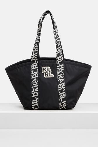KARL LAGERFELD Shopper gemustert