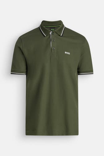 BOSS Polo-Shirt 'Paddy Pro' dunkelgrün