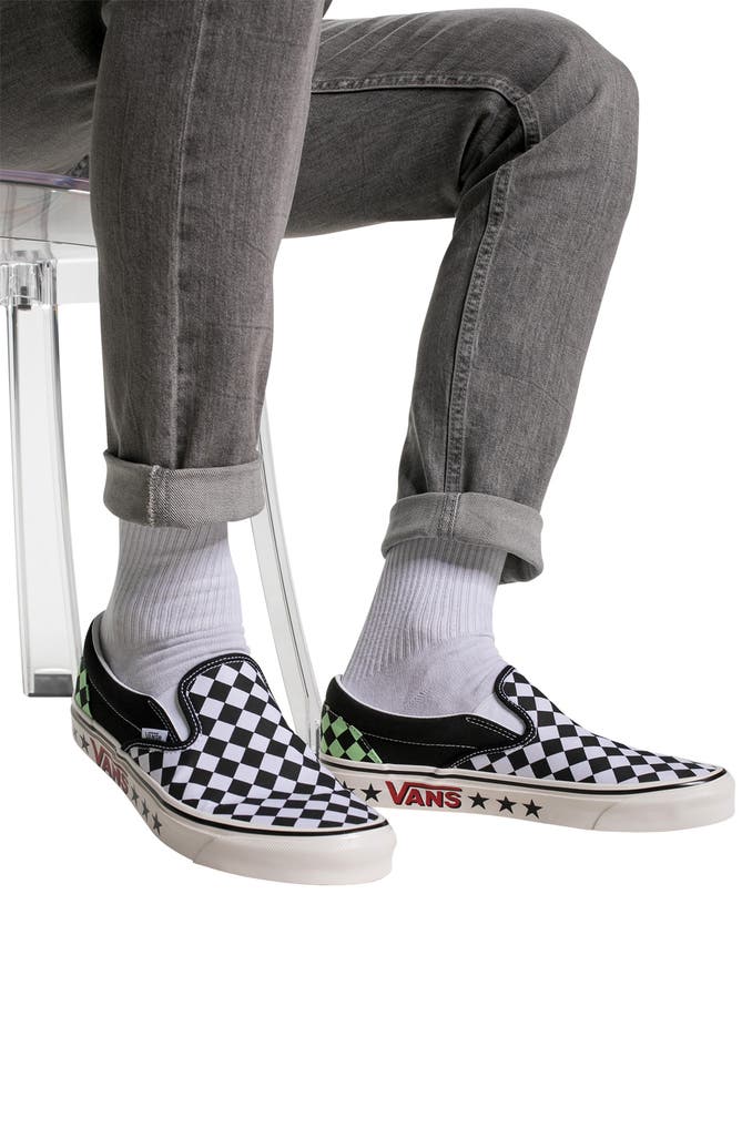 Vans slip on gelb kariert clearance