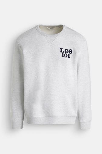 LEE Sweatshirt hellgrau