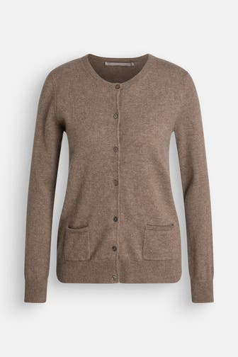 (THE MERCER) N.Y. Kaschmir-Cardigan hellbraun