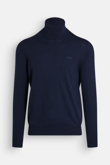 GUESS - Strickpullover nachtblau