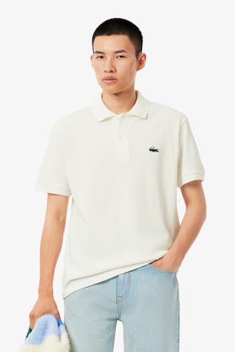 LACOSTE Polo-Shirt weiß