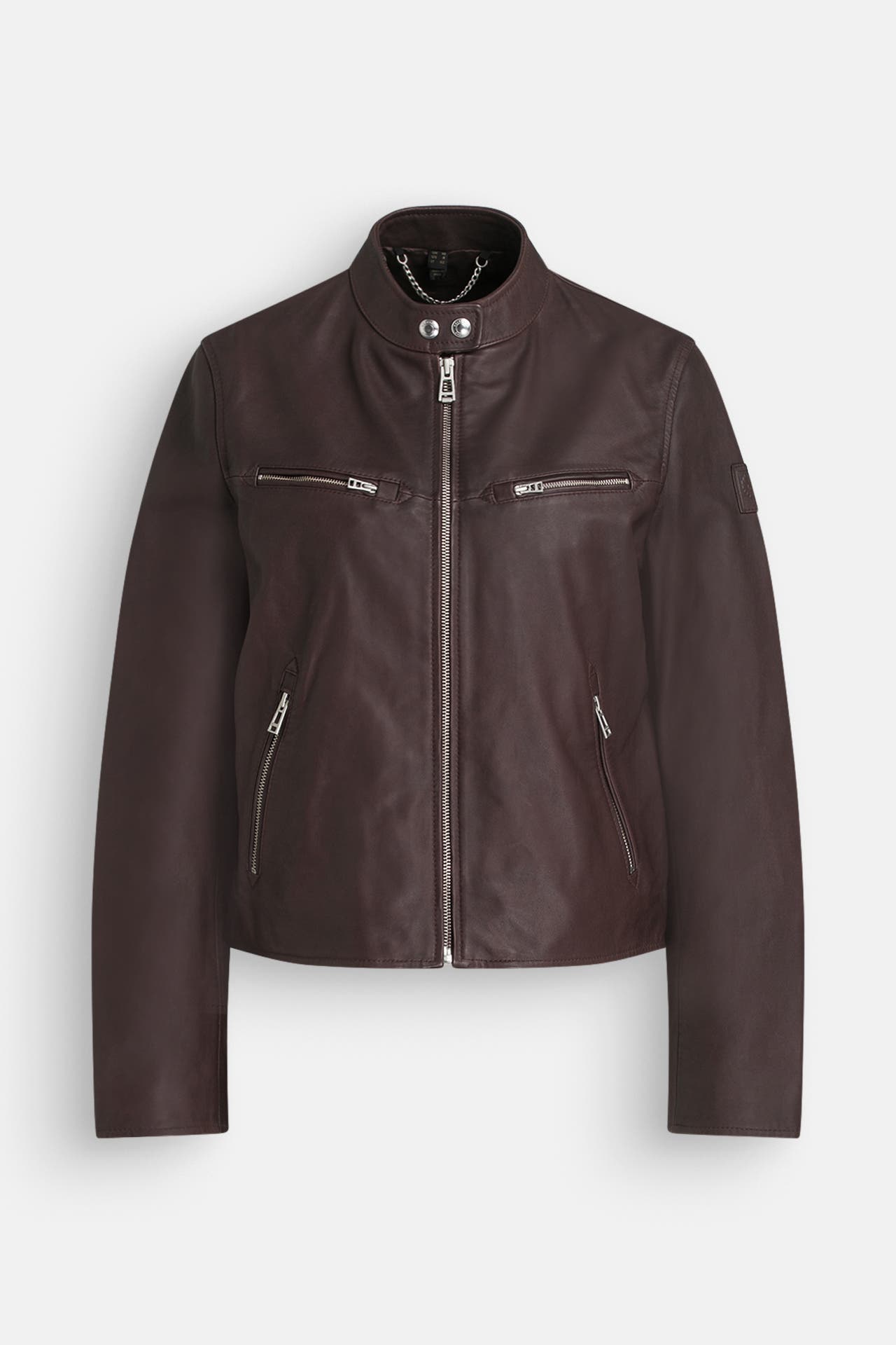 BELSTAFF Lederjacke 'Pine' dunkelbraun, Bild 1