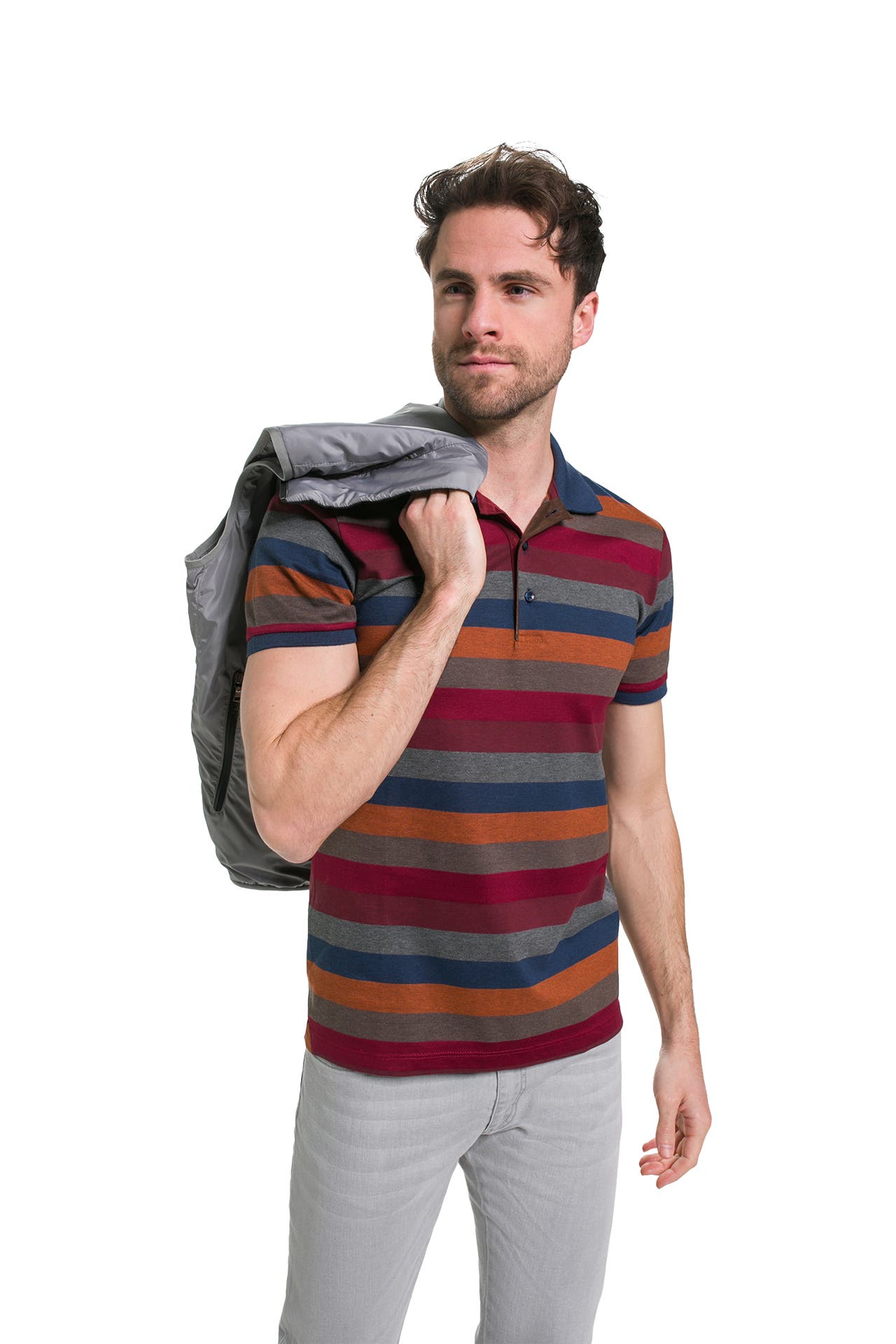 PAUL & SHARK Poloshirt mehrfarbig gestreift, Bild 1