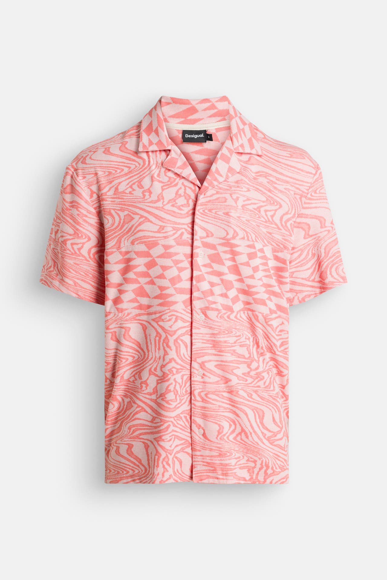 DESIGUAL Polo-Shirt gemustert, Bild 1