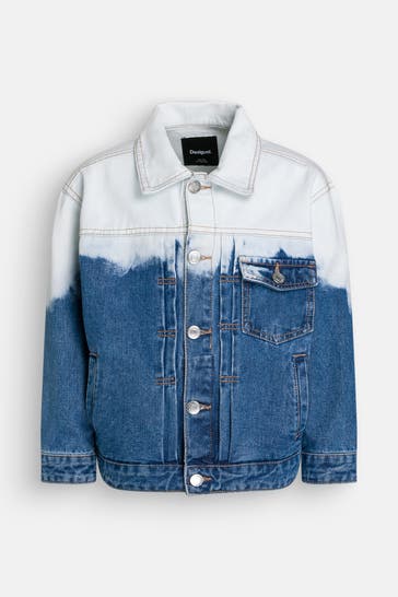 DESIGUAL Jeansjacke mehrfarbig