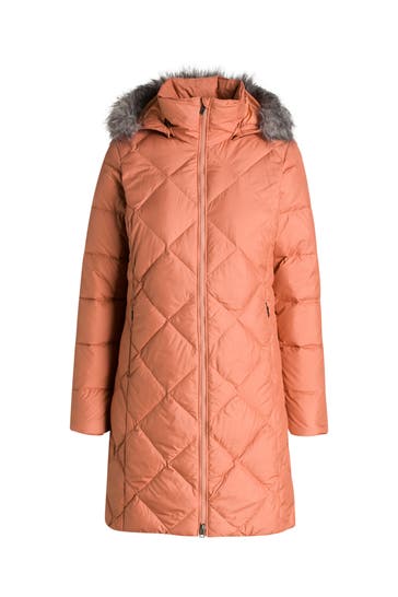 COLUMBIA Light-Daunenmantel terracotta