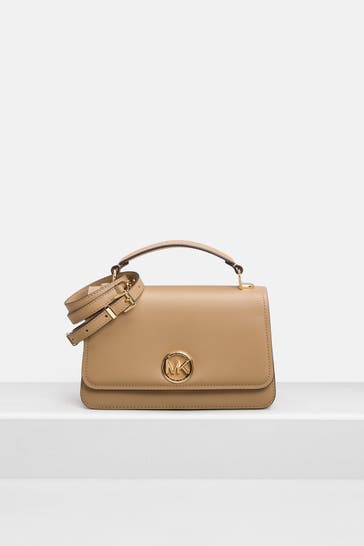 MICHAEL MICHAEL KORS Handtasche 'Delancey' hellbraun