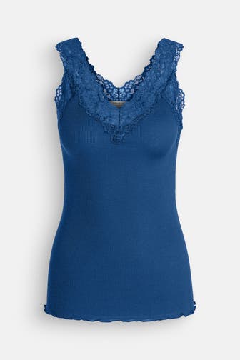 ROSEMUNDE Top azurblau