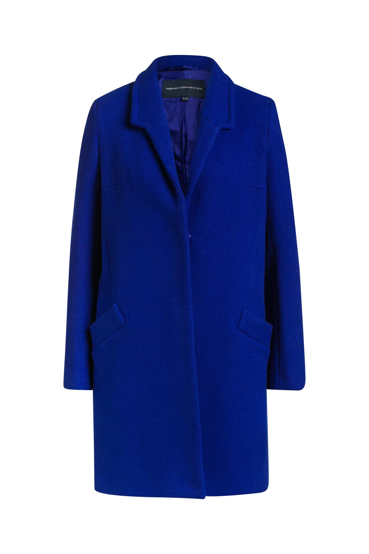 Mantel Royalblau