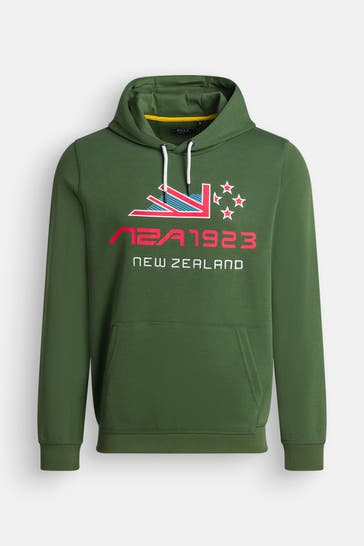NEW ZEALAND AUCKLAND Hoodie 'Roraw' dunkelgrün