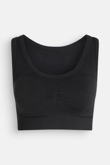 ADIDAS Sport-Bustier 'Studio Bra' schwarz
