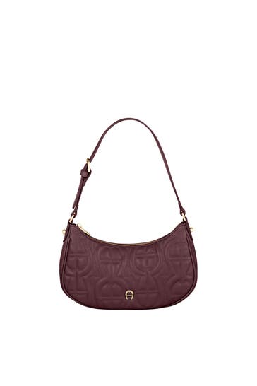 AIGNER Handtasche burgunder