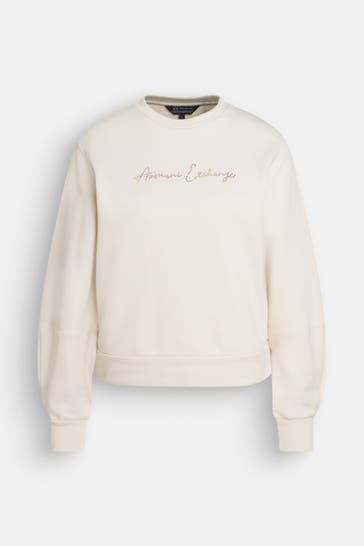 ARMANI EXCHANGE Sweatshirt beige