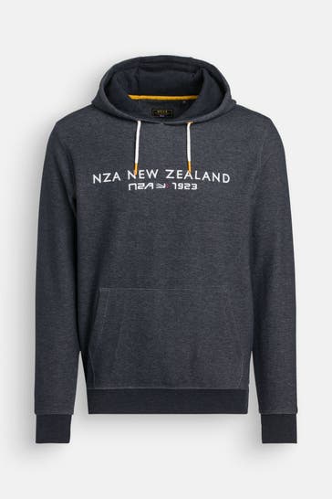 NEW ZEALAND AUCKLAND Hoodie 'David' graublau