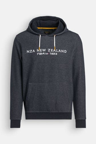 NEW ZEALAND AUCKLAND Hoodie 'David' graublau