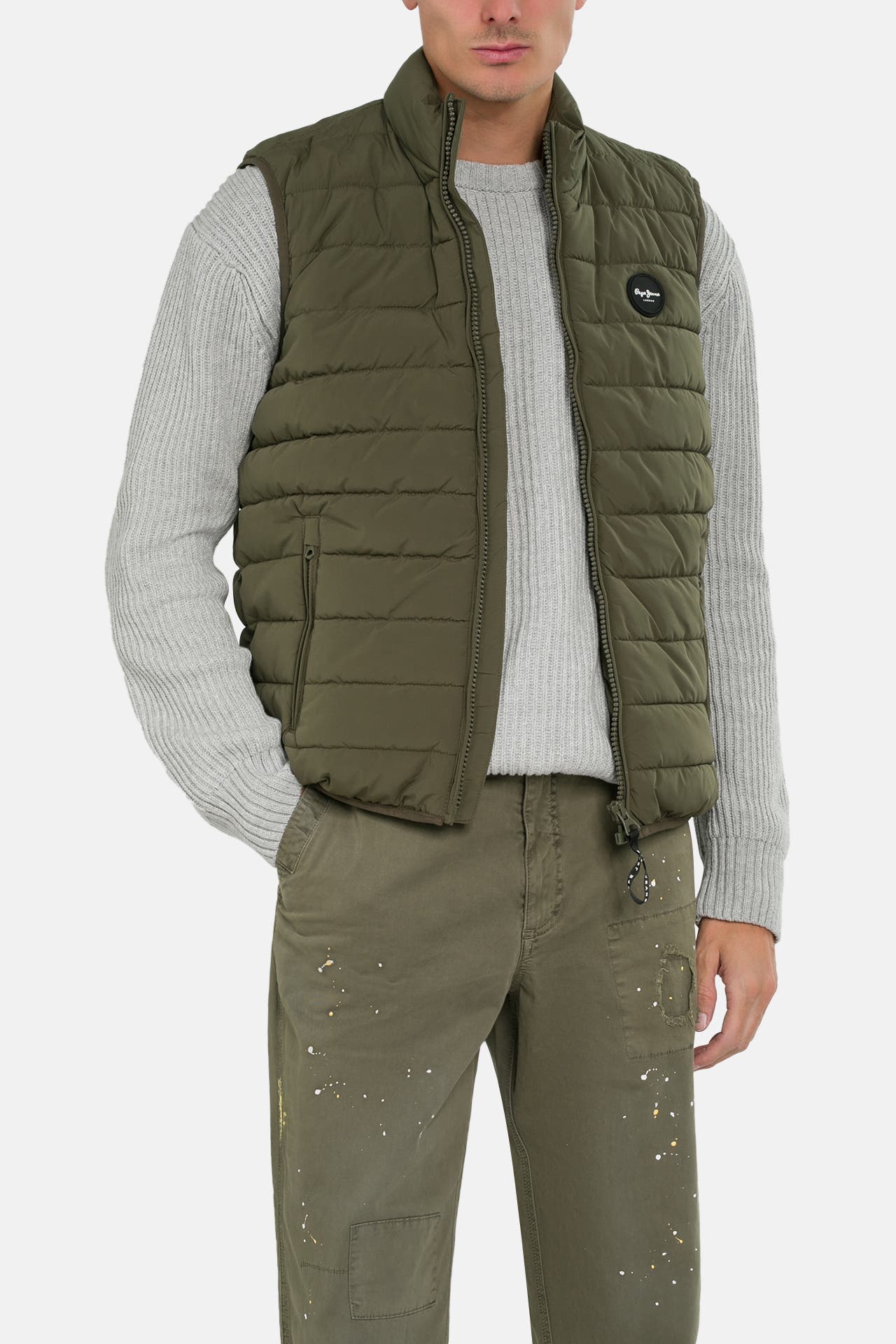 PEPE JEANS Weste 'Toby' oliv, Bild 1