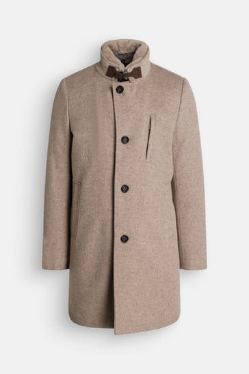 MABRUN Wollmix-Mantel 'Romano' hellbraun