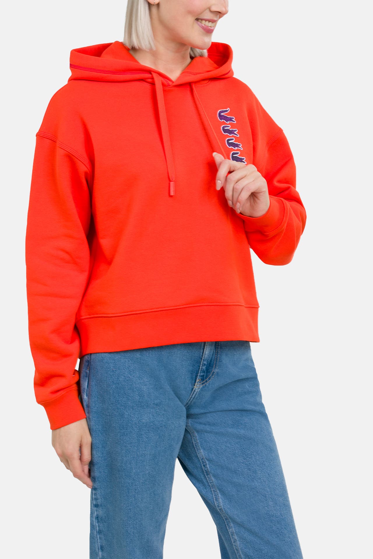 LACOSTE Hoodie orange, Bild 1