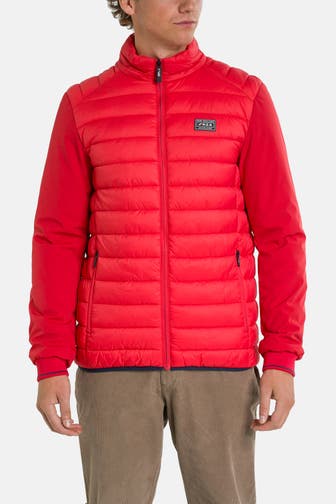 NEW ZEALAND AUCKLAND Steppjacke rot