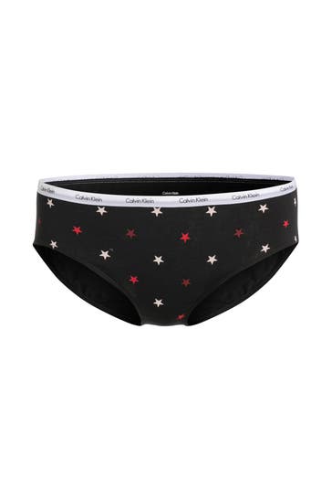 CK UNDERWEAR Hipster schwarz gemustert