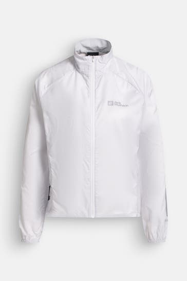 JACK WOLFSKIN Windbreaker hellgrau